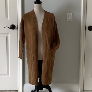 Teddy Bear Long Duster Cardigan